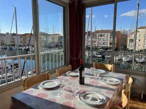 T2 cabine, parking privé, lave-linge, à 100m plage, pour famille - FR-1-702-15